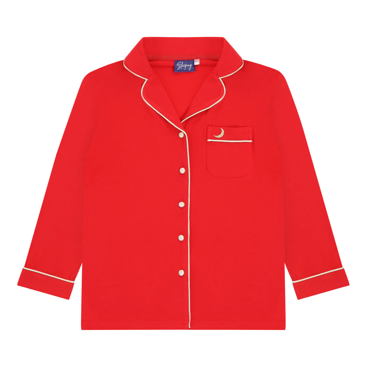Children's Modal Pyjama Set - Red